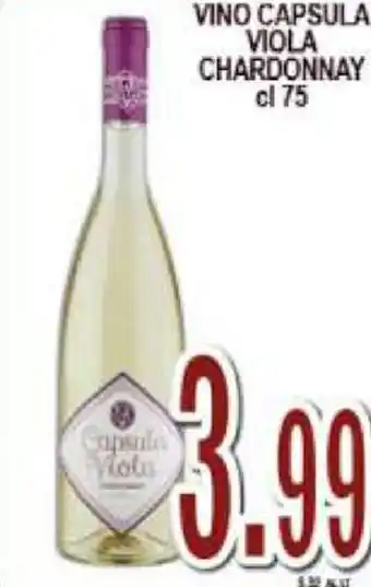 Vino Capsula Viola Chardonnay cl 75