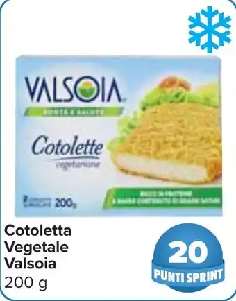 Carrefour Market Cotoletta Vegetale Valsoia 200 g offerta