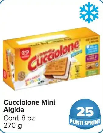 Carrefour Market Cucciolone Mini Algida Conf. 8 pz 270 g offerta