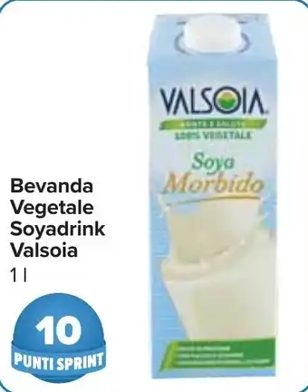 Carrefour Market Bevanda Vegetale Soyadrink Valsoia 1 l offerta