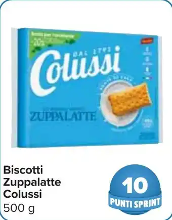 Carrefour Market Biscotti Zuppalatte Colussi 500 g offerta