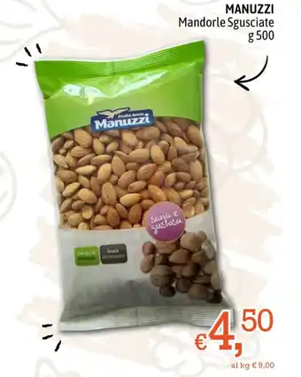 Famila MANUZZI Mandorle Sgusciate g 500 offerta