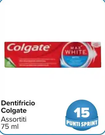 Carrefour Market Dentifricio Colgate Assortiti 75 ml offerta