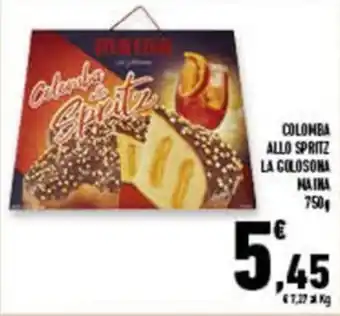 Conad Superstore COLOMBA ALLO SPRITZ LA COLOSONA MAINA 750 l offerta