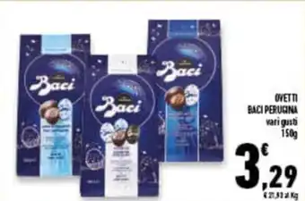 OVETTI BACI PERUGINA vari gusti 150g