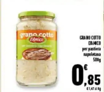 Conad Superstore GRANO COTTO D'AMICO per pastiera napoletana 580g offerta