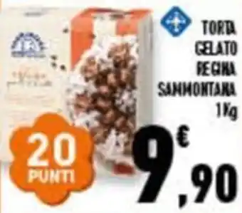 Conad Superstore TORTA GELATO REGINA SAMMONTANA 1Kg offerta