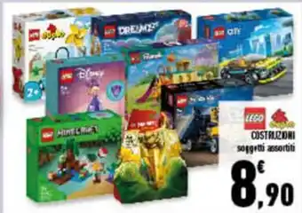 Conad Superstore Lego COSTRUZIONI offerta