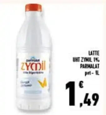 Conad Superstore LATTE UHT ZYMIL 1% PARMALAT pet-IL offerta