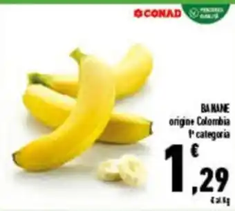 Conad Superstore BANANE offerta