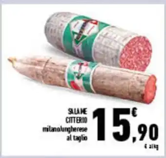 Conad Superstore SALAME CITTERIO milano ungherese offerta