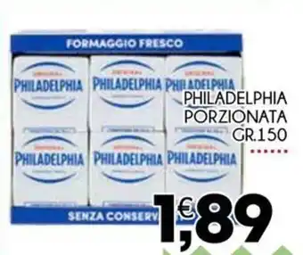 Enne Market PHILADELPHIA PORZIONATA gr 150 offerta