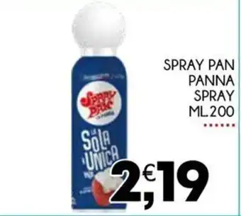 Enne Market SPRAY PAN PANNA SPRAY ML200 offerta