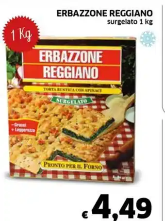 Ecu Discount ERBAZZONE REGGIANO surgelato 1 kg offerta