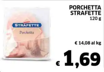 Ecu Discount PORCHETTA STRAFETTE 120 g offerta