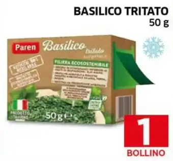 Ecu Discount BASILICO TRITATO 50 g offerta