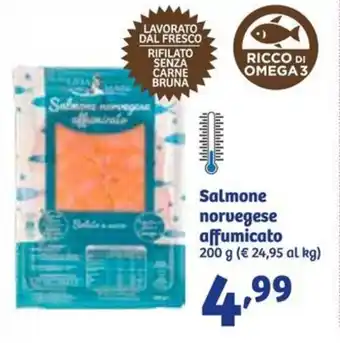 In'S Mercato Salmone norvegese affumicato 200 g offerta