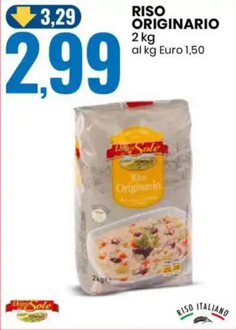 Eurospin RISO ORIGINARIO 2 kg offerta