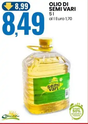 Eurospin OLIO DI SEMI VARI 5 l offerta
