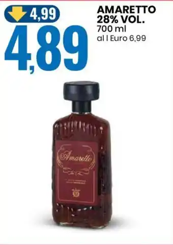 Eurospin AMARETTO 28% VOL. 700 ml offerta