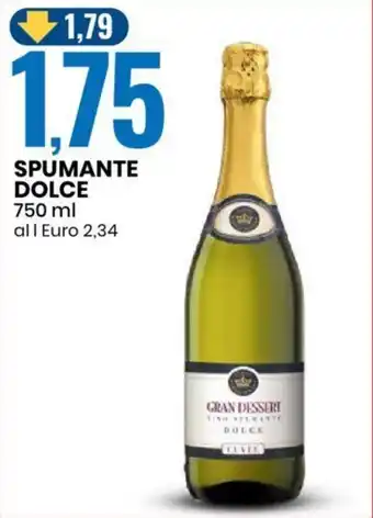 Eurospin SPUMANTE DOLCE 750 ml offerta