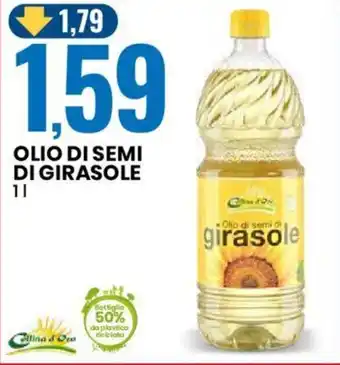 Eurospin OLIO DI SEMI DI GIRASOLE 1 l offerta