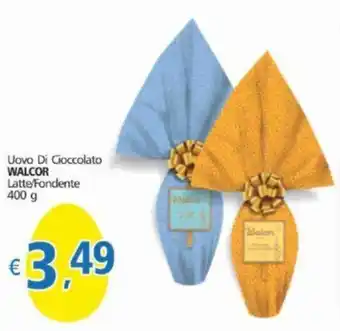 Alter Discount Uovo Di Gioccolato WALCOR Latte/Fondente 400 g offerta