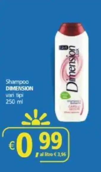 Alter Discount Shampoo DIMENSION vari tipi 250 ml offerta