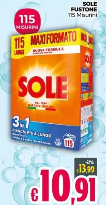 Franzy's SOLE FUSTONE 115 Misurini offerta
