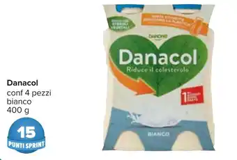 Danacol conf 4 pezzi bianco 400 g