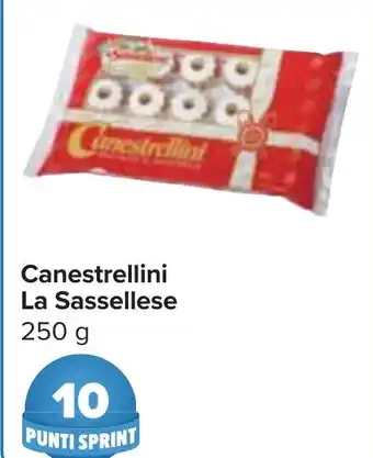 Carrefour Canestrellini La Sassellese 250 g offerta