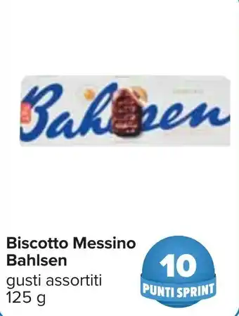 Carrefour Biscotto Messino Bahlsen gusti assortiti 125 g offerta