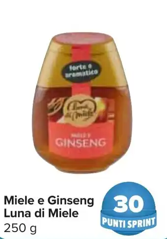 Carrefour Miele e Ginseng Luna di Miele 250 g offerta