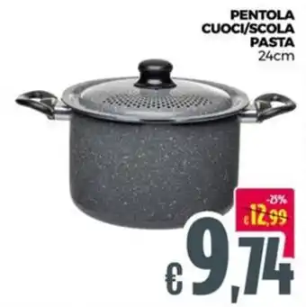 Franzy's PENTOLA CUOCI/SCOLA PASTA 24cm offerta
