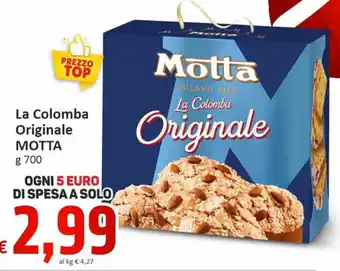 Paghi Poco La Colomba Originale MOTTA 700 g offerta