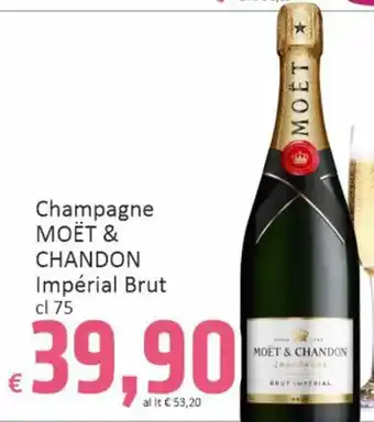 Champagne MOËT & CHANDON Impérial Brut cl 75