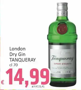 Paghi Poco London Dry Gin TANQUERAY cl 70 offerta
