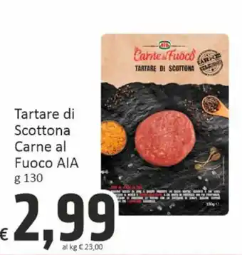 Paghi Poco Tartare di Scottona Carne al Fuoco AIA g 130 offerta