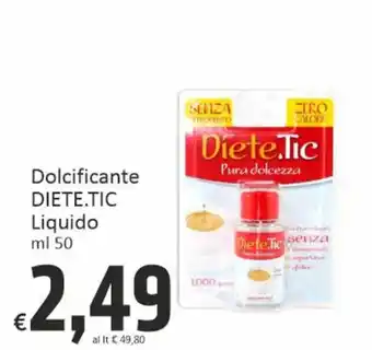Dolcificante DIETE.TIC Liquido ml 50