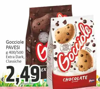 Paghi Poco Gocciole PAVESI g 400/500 Extra Dark, Classiche offerta
