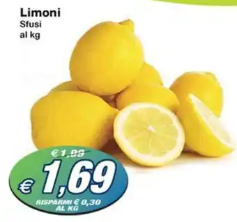 Prix Quality Limoni Sfusi offerta