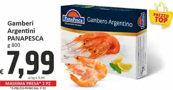 Gamberi Argentini PANAPESCA g 800