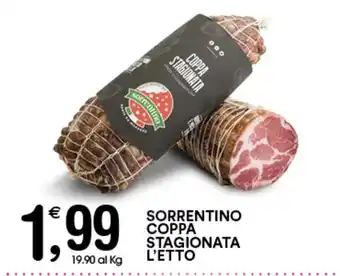 Gecop SORRENTINO COPPA STAGIONATA L'ETTO offerta