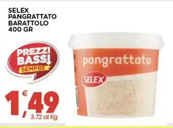 Gecop SELEX PANGRATTATO BARATTOLO 400 GR offerta