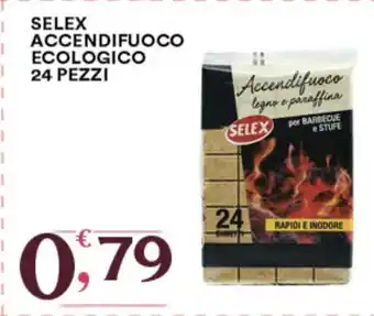 Gecop SELEX ACCENDIFUOCO ECOLOGICO 24 PEZZI offerta