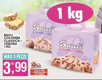 Gecop BAULI COLOMBA CLASSICA/ VERONA 1 KG offerta
