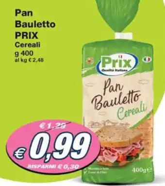 Prix Quality Pan Bauletto PRIX Cereali g 400 offerta