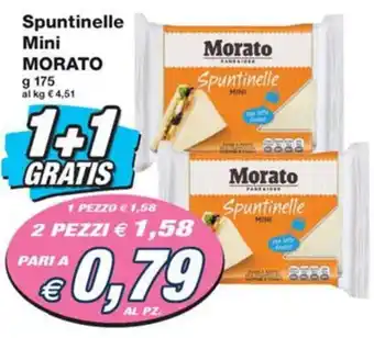 Prix Quality Spuntinelle Mini MORATO g 175 offerta