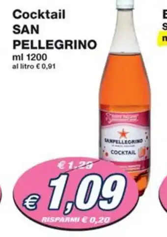 Prix Quality Cocktail SAN PELLEGRINO ml 1200 offerta