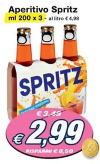 Prix Quality Aperitivo Spritz ml 200 x 3 offerta